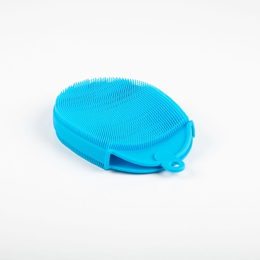 Guante con estropajo de silicona