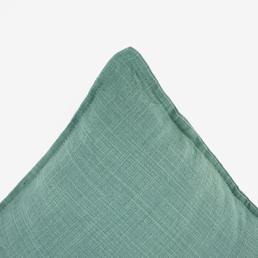 Funda de coj&iacute;n de algod&oacute;n verde Frida 30x45cm