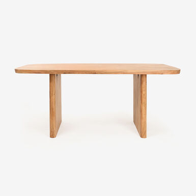 Mesa de comedor de madera de acacia 180x90x77cm Clau&Chloe