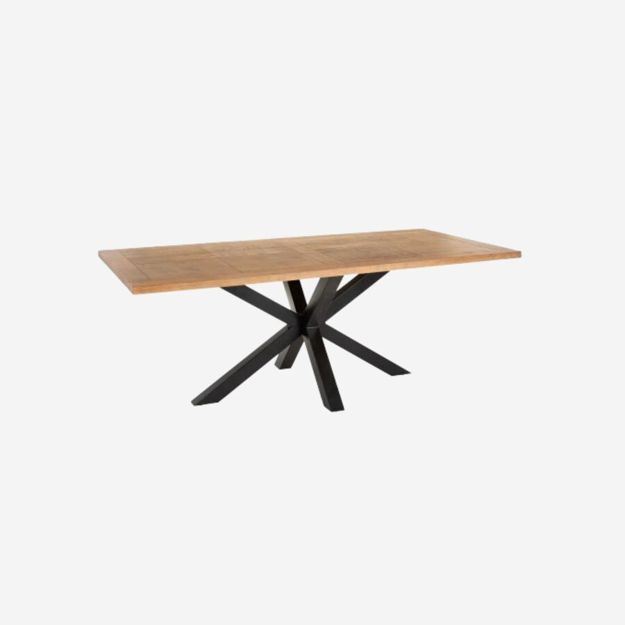 Mesa de comedor de madera de mango 200x100x78cm