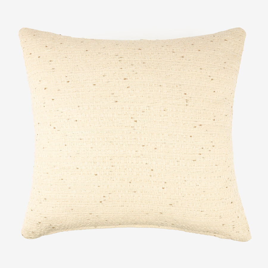 Funda de cojín beige Frisa 45x45cm