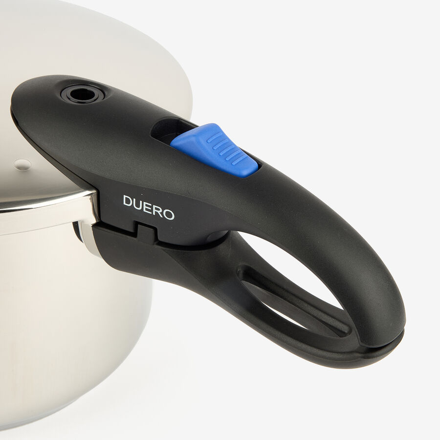 Olla a presi&oacute;n de acero inoxidable apta para inducci&oacute;n Duero &Oslash;22cm - 5,5L  - Bergner