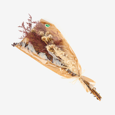 Ramo de flores secas granate 60cm