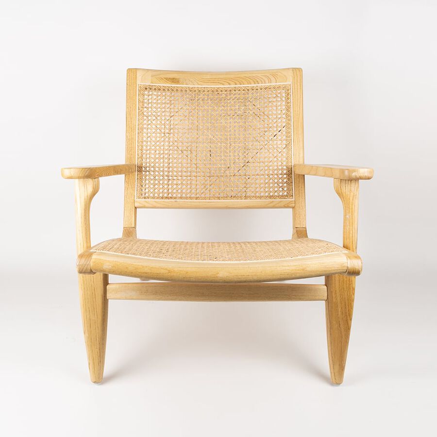 Butaca de ratán Cecilia 60x48x75cm Clau&Chloe