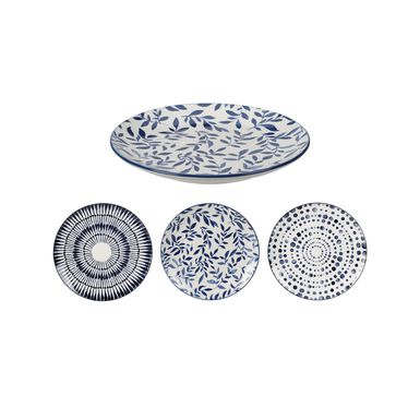 Plato de postre de porcelana Ming Ø20cm