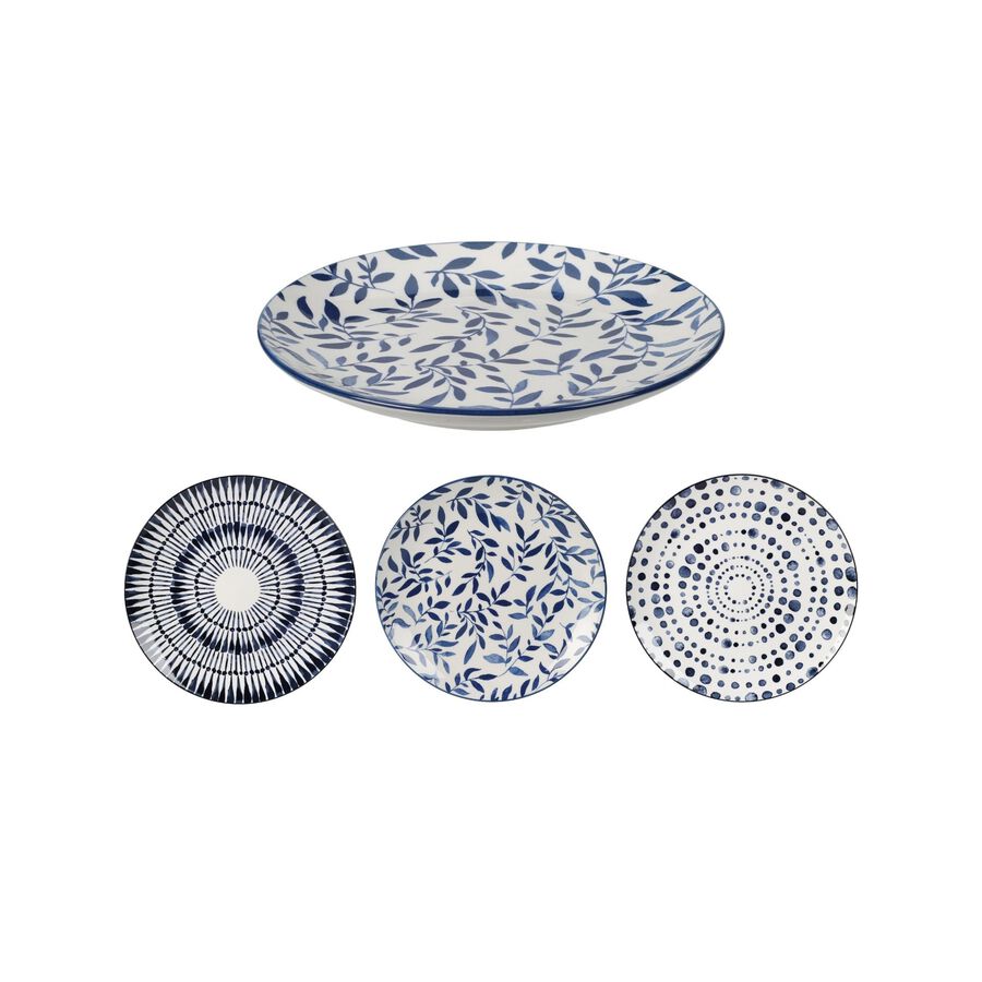 Plato de postre de porcelana Ming Ø20cm