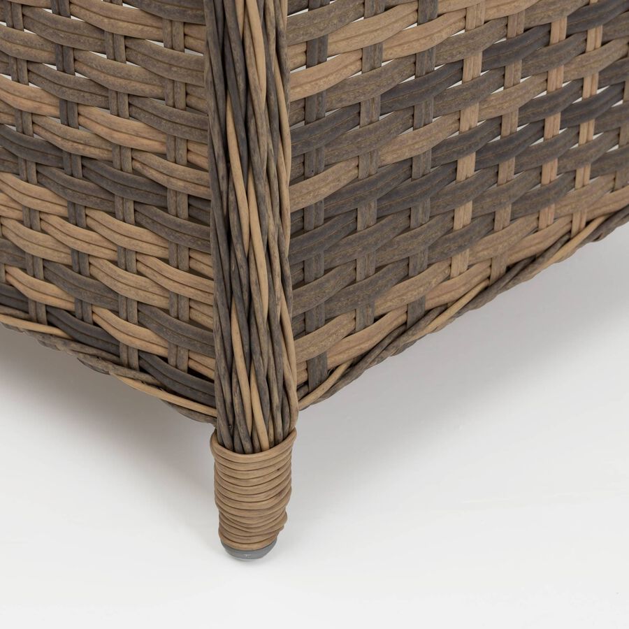 Set de jardín de 4 piezas de ratán sintético Lanai