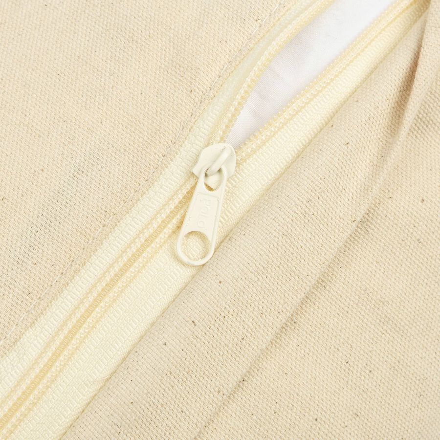 Funda de cojín azul de algodón Eneli 30x45cm