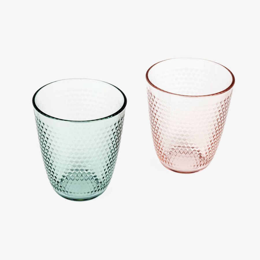 Vaso rosa concepto Pampille Luminarc 31cl