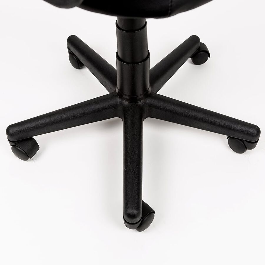 Silla gamer de oficina roja y negra