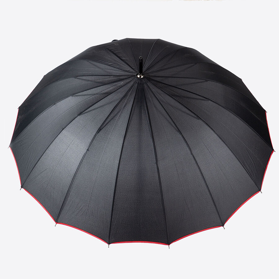 Paraguas autom&aacute;tico con ribete 88cm en 4 modelos