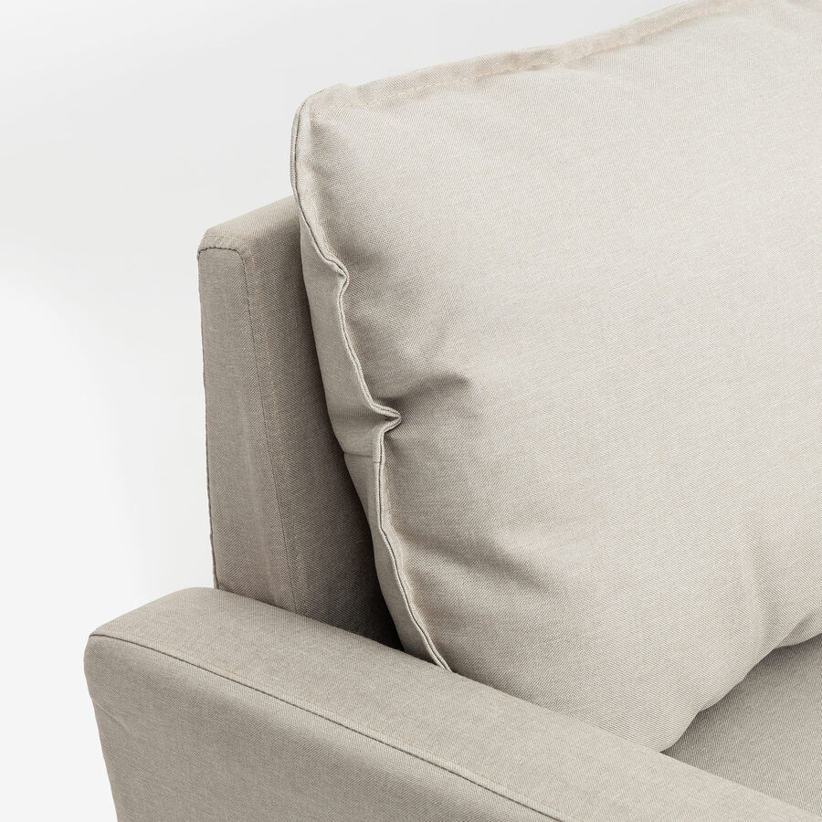 Sof&aacute; de 2 plazas beige Padua 178x84,5x83cm