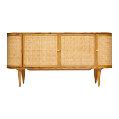 Aparador de ratán Baltimore 150x45x75cm