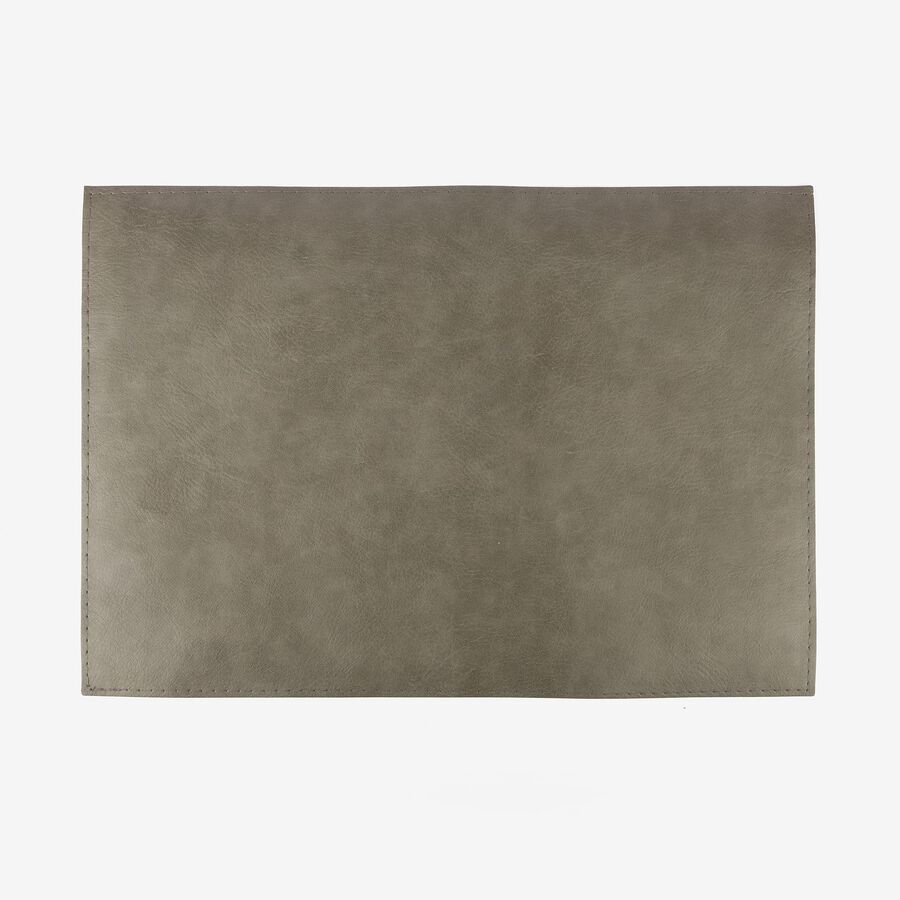 Mantel individual con efecto piel 30x43cm en varios colores