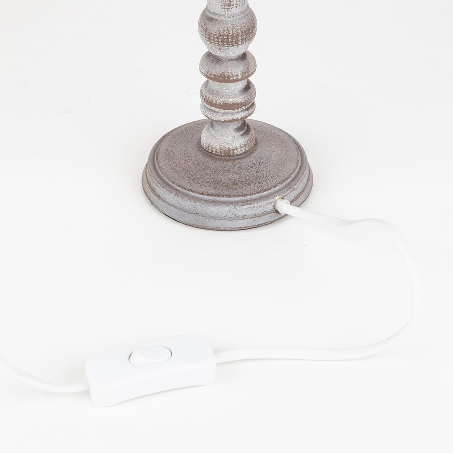 Lámpara de mesa taupe 36cm