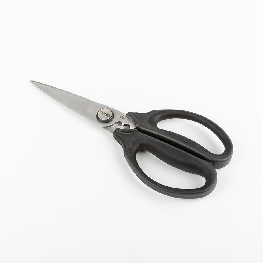 Tijeras de cocina de acero inoxidable negras Good Grips - Oxo