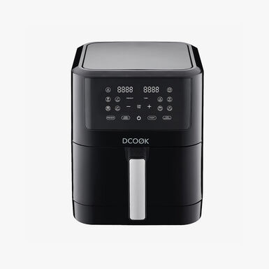 Freidora de aire negra DCook 8L
