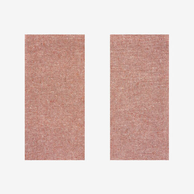 Set de 2 servilletas de algod&oacute;n cobre Amalfi 43x43cm