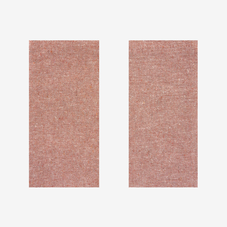 Set de 2 servilletas de algod&oacute;n cobre Amalfi 43x43cm