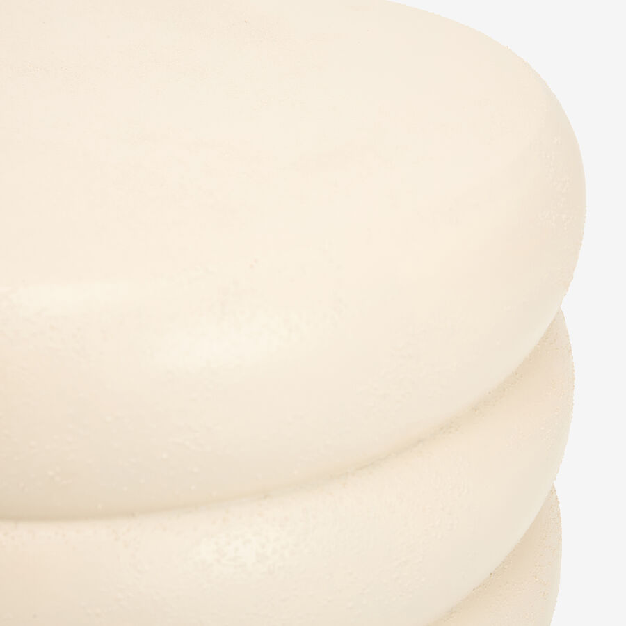 Mesa auxiliar de microcemento Kurli &Oslash;35x46cm Clau&Chloe