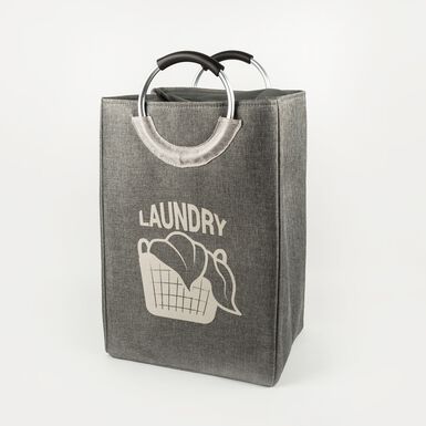 Bolsa para ropa  gris Horoi 36x30x55cm