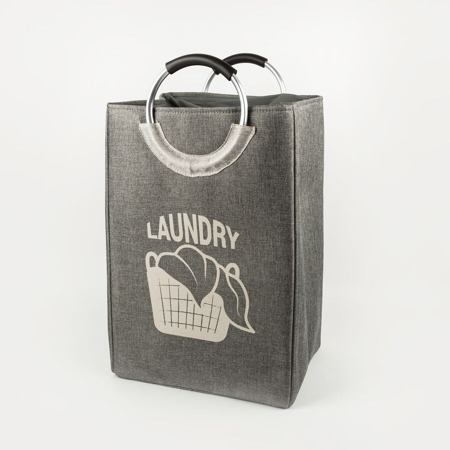 Bolsa para ropa  gris Horoi 36x30x55cm