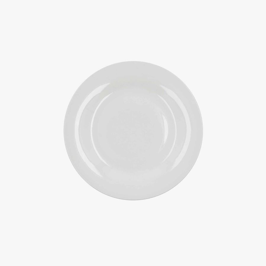Plato postre porcelana blanca Vetra &Oslash;20cm 