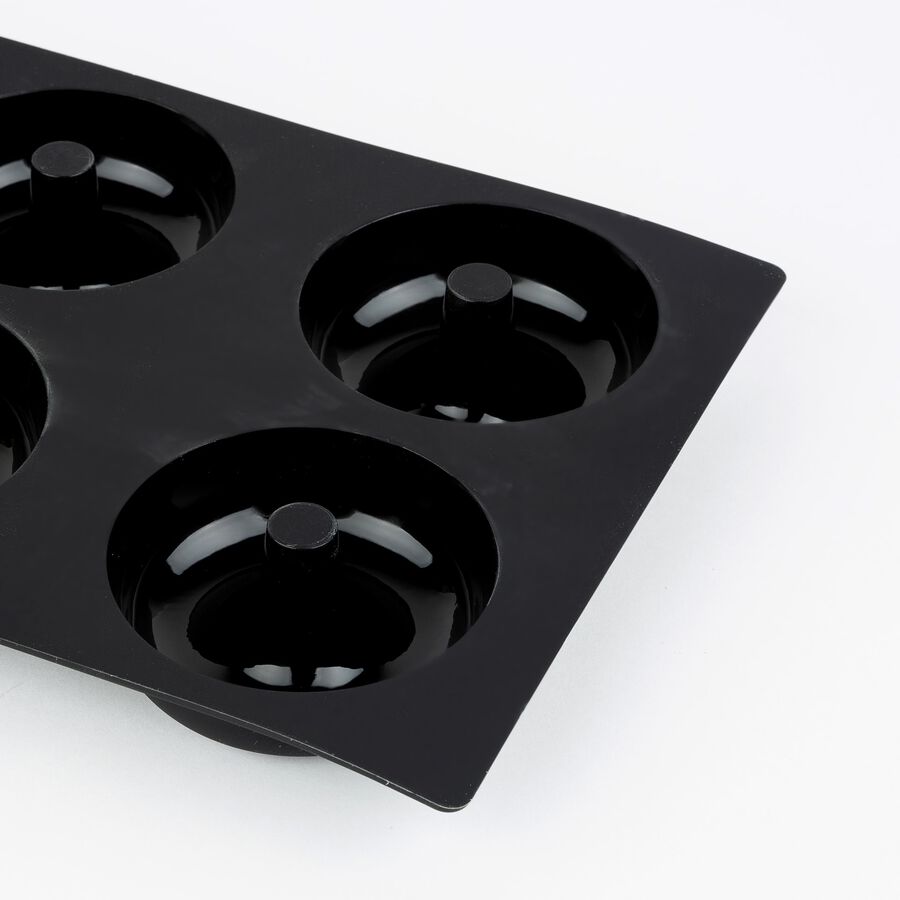 Molde de 6 unidades negro Doghnut - Lékué