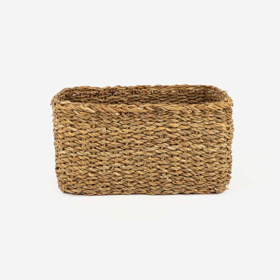 Cesta rectangular Typha Sahid 30x22x16cm