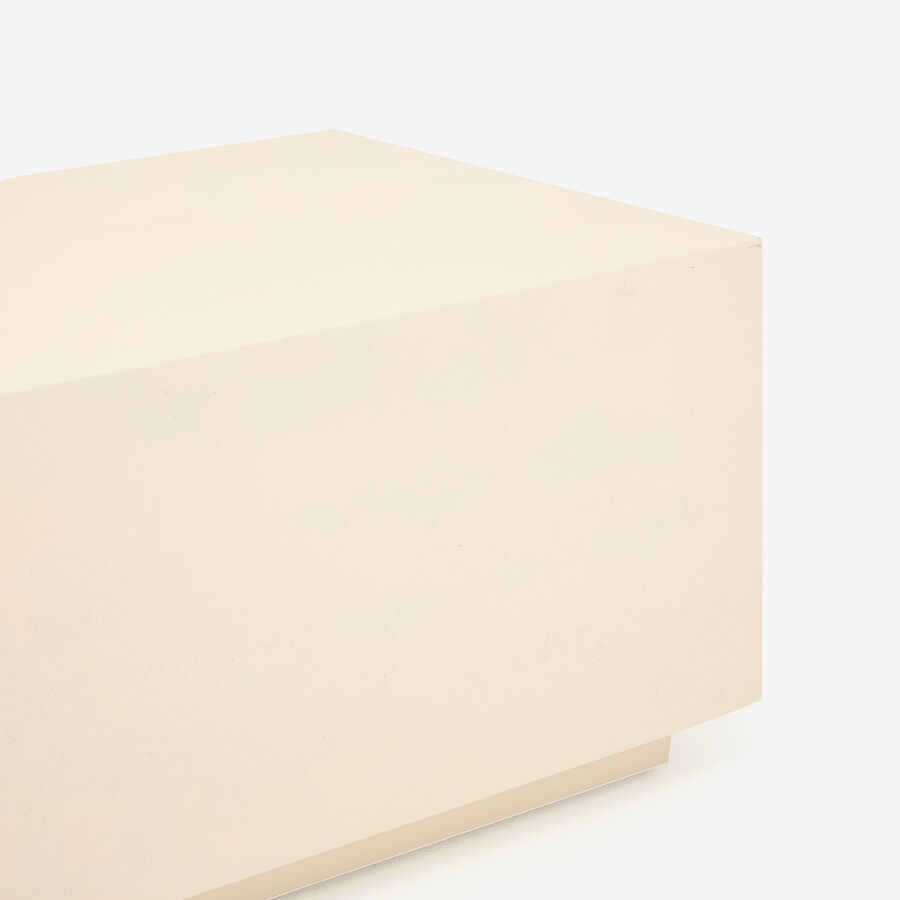 Mesa de centro de microcemento Kurli 120x60x40cm Clau&Chloe