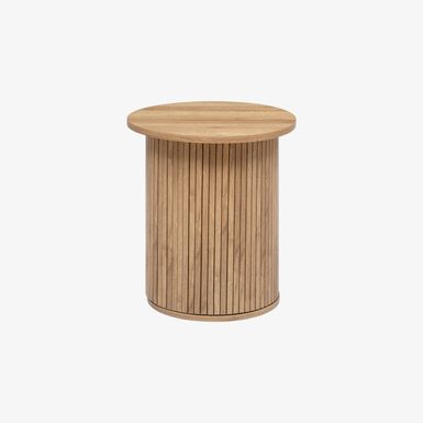 Mesa auxiliar de madera DM Tulia &Oslash;45x50cm