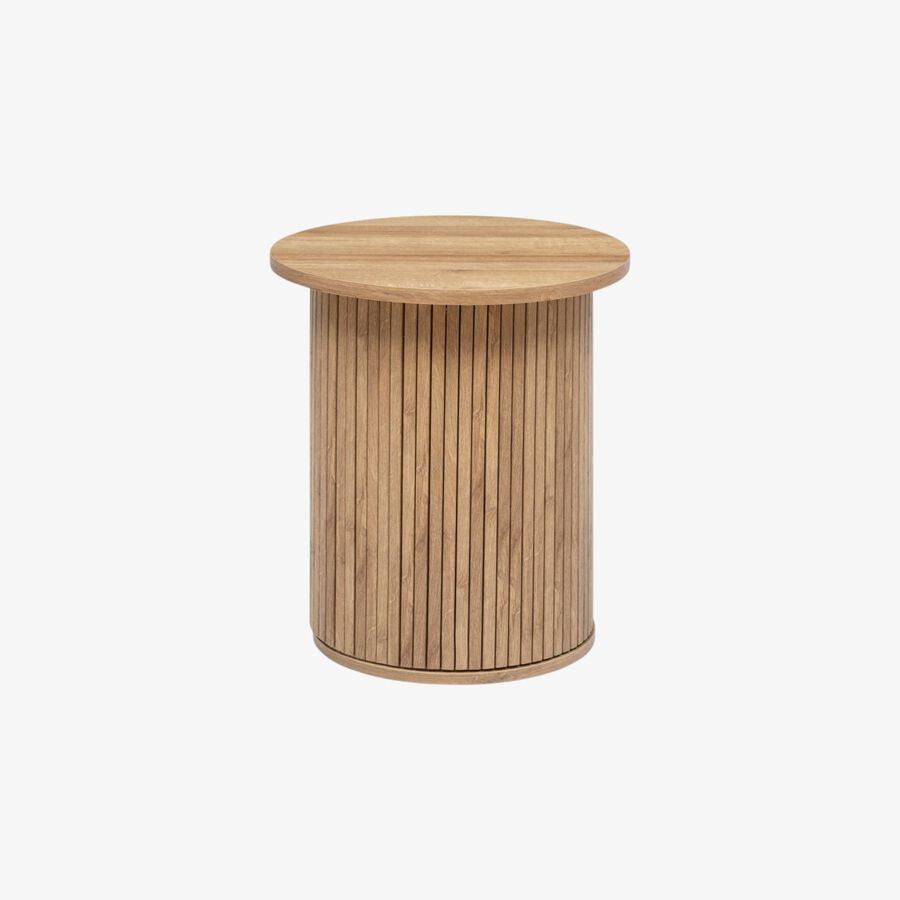 Mesa auxiliar de madera DM Tulia &Oslash;45x50cm