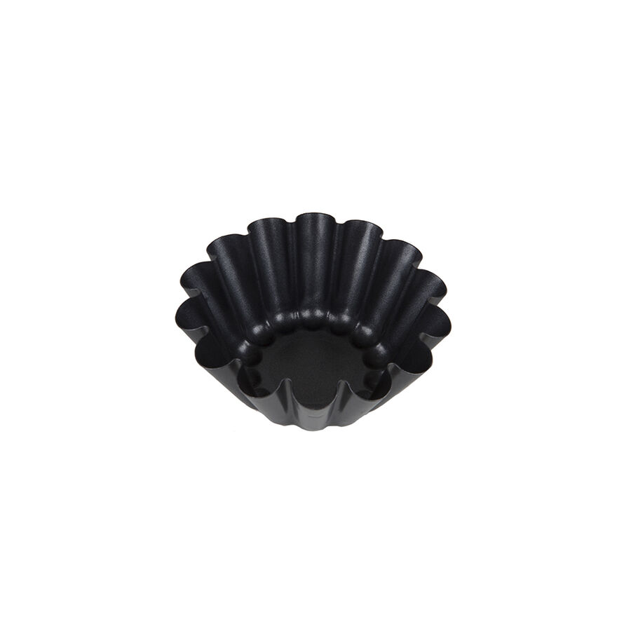 Molde de flan gris de acero Sweet Grey 10cm
