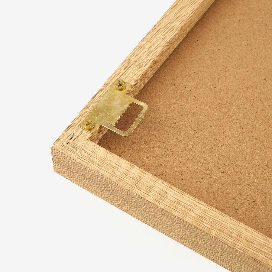 Cuadro con marco y cristal silueta Woman 40x50cm