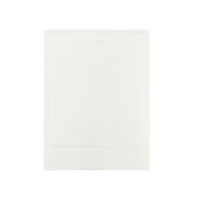 Mantel de algodón blanco Vainica 150x250cm