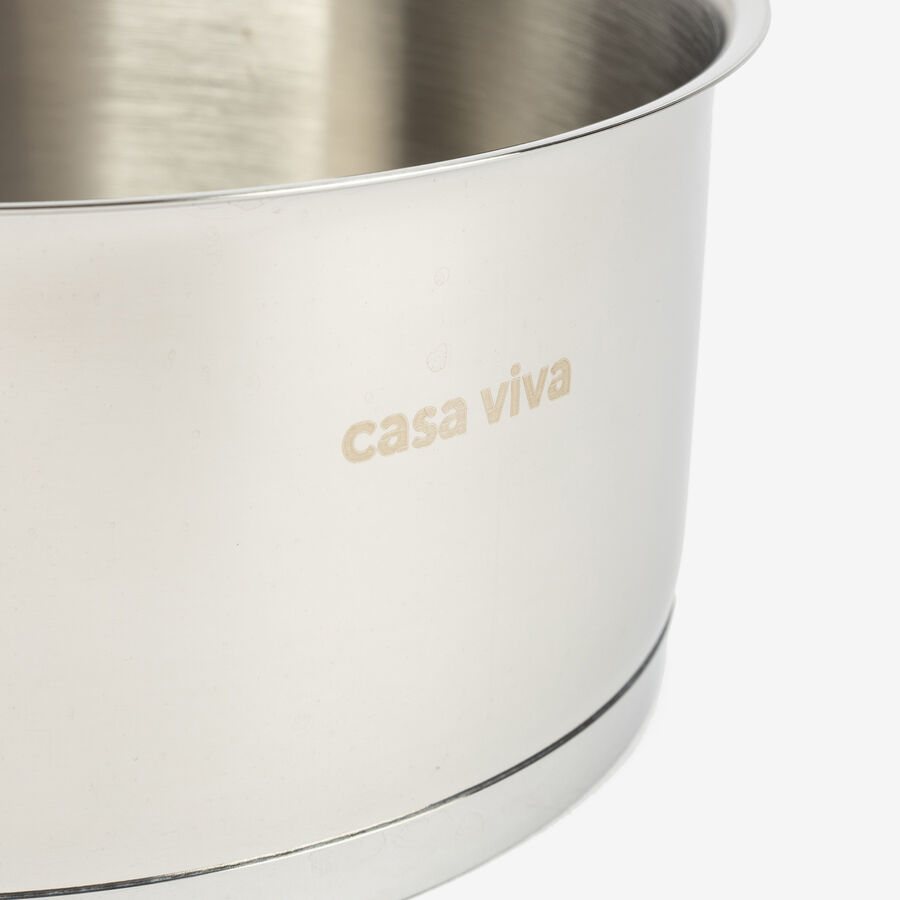 Cazo de acero inoxidable Casa Viva &Oslash;14cm - 0,5L