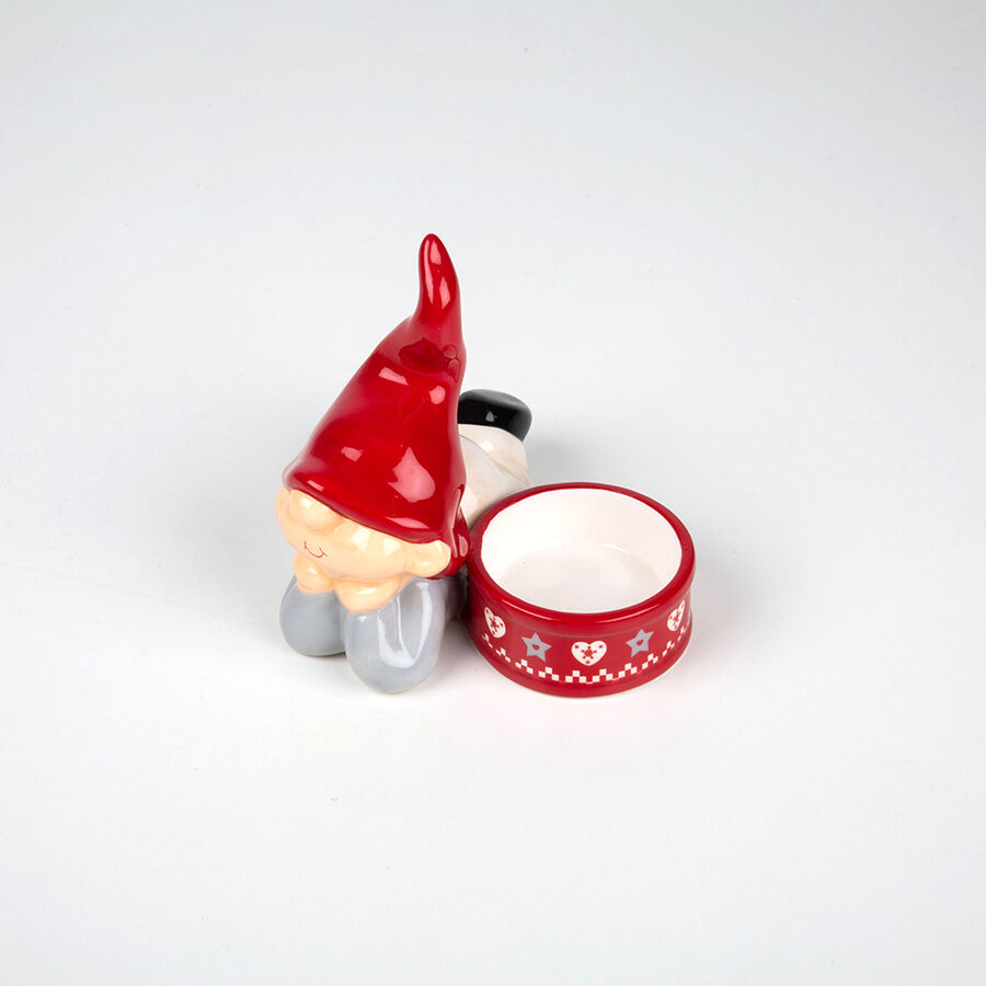 Portavelas de Navidad niño