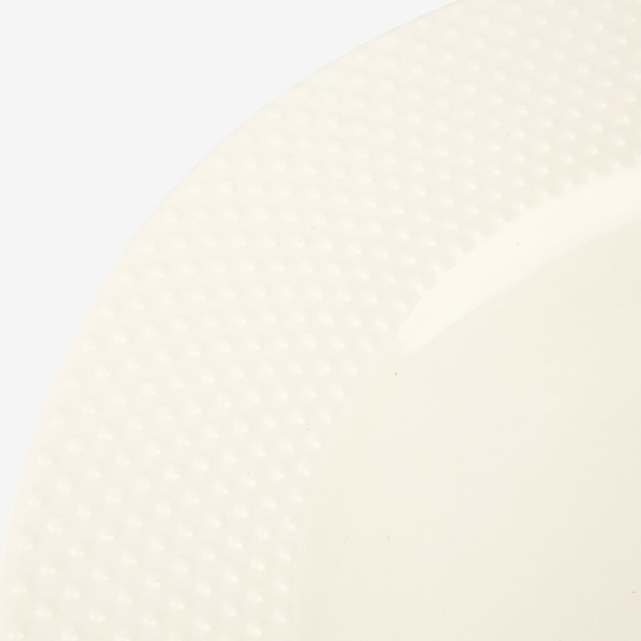 Vajilla de 12 piezas de cer&aacute;mica blanca Meloni