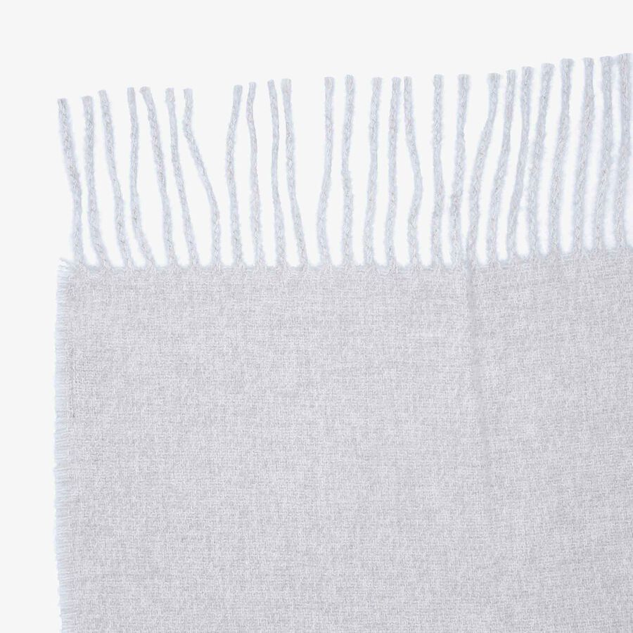 Manta efecto cashmere taupe Serel 130x150cm