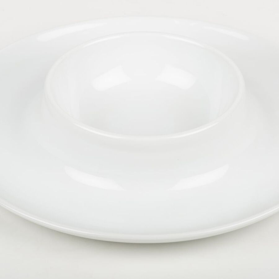 Plato de aperitivos de porcelana Niege &Oslash;26cm