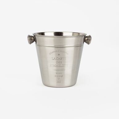 Cubitera con asas cromada Ø16,5x13,5