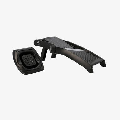 Mandolina negra con protector de mano Hortus