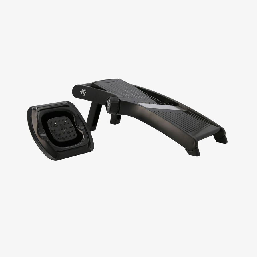 Mandolina negra con protector de mano Hortus