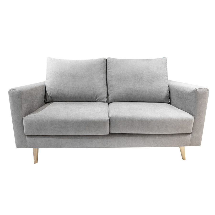 Sof&aacute; gris Lido 175x92x99cm