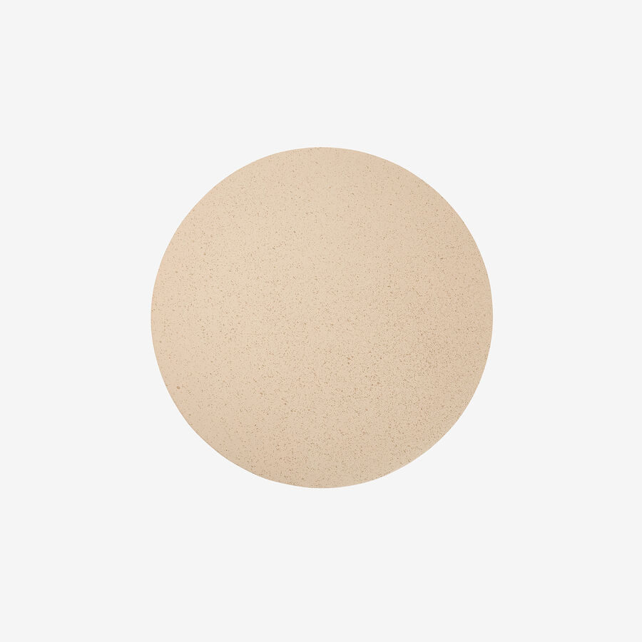 Mesa auxiliar arena Taipei &Oslash;33x43cm