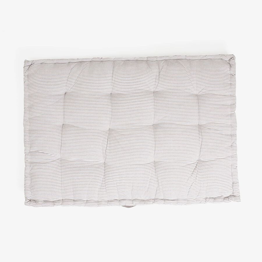 Coj&iacute;n beige para la base del palet Izaro 122x85cm