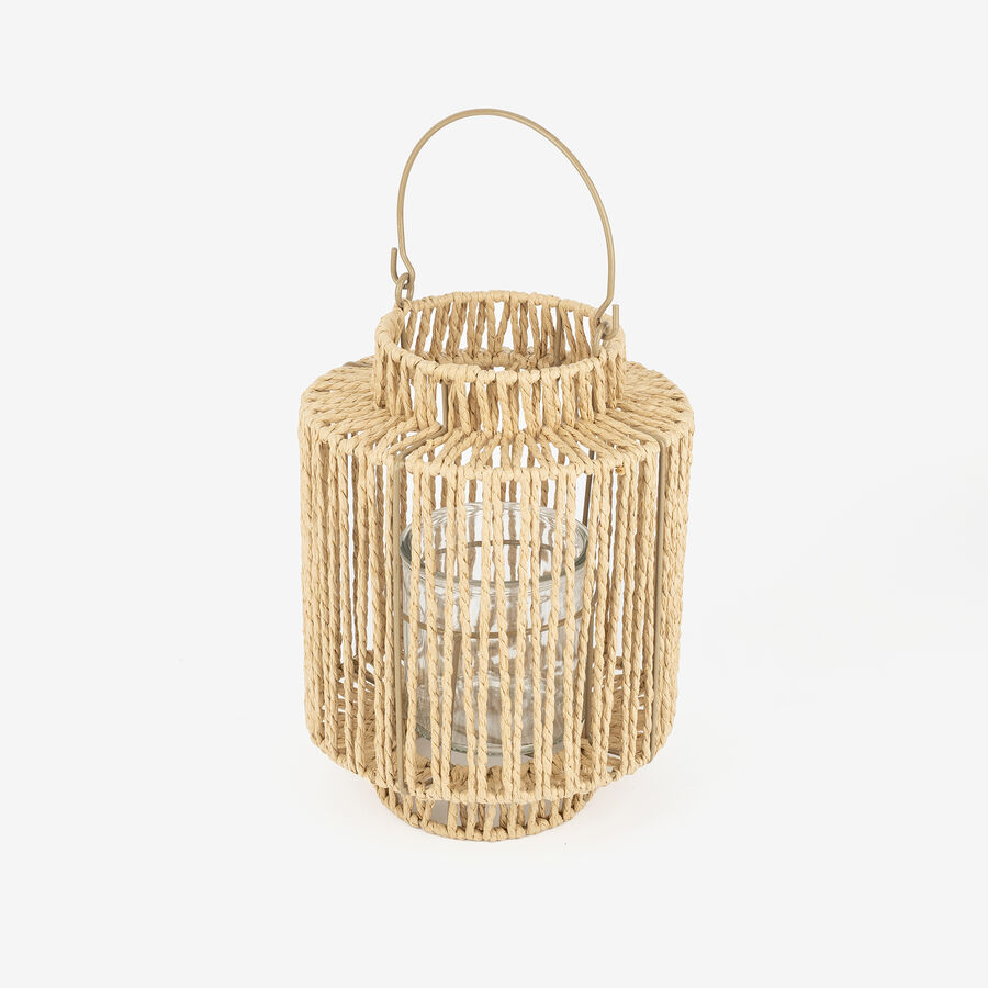 Farol de metal &Oslash;19x25cm