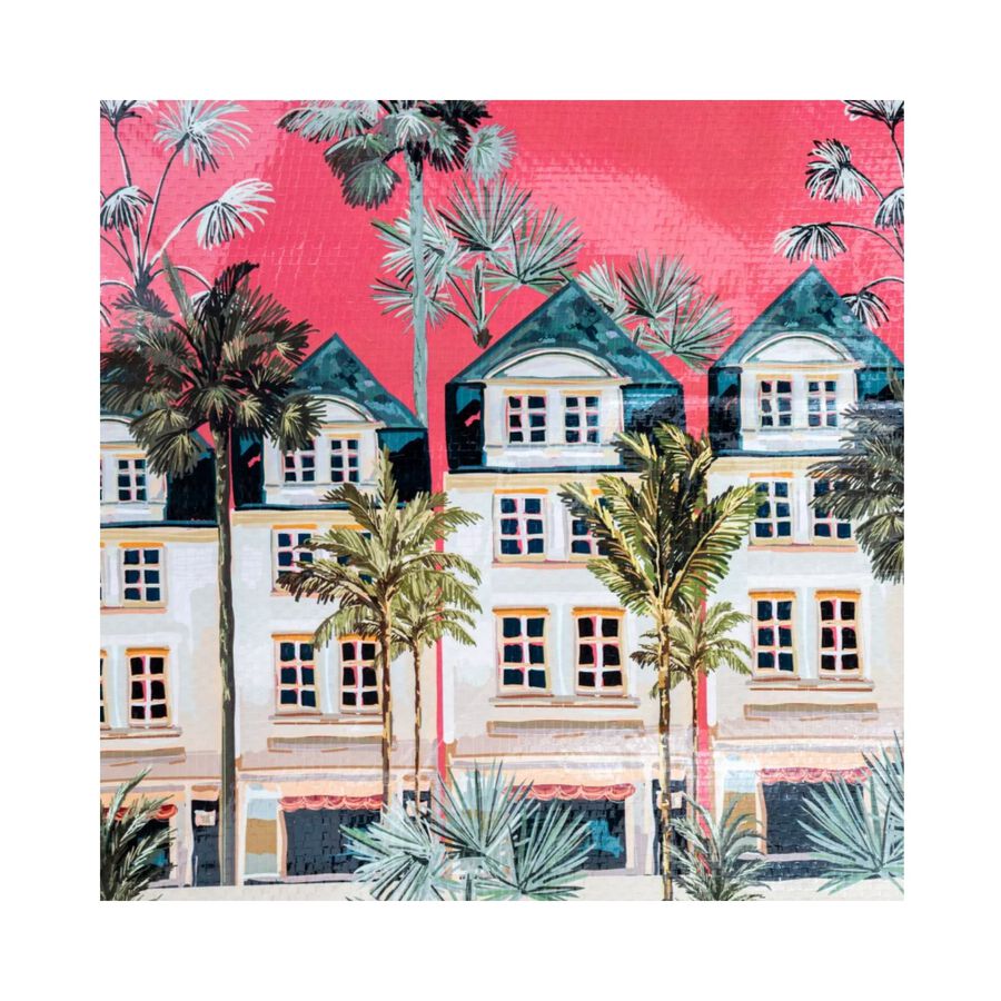 Bolsa de compra Palm 43x21x45cm