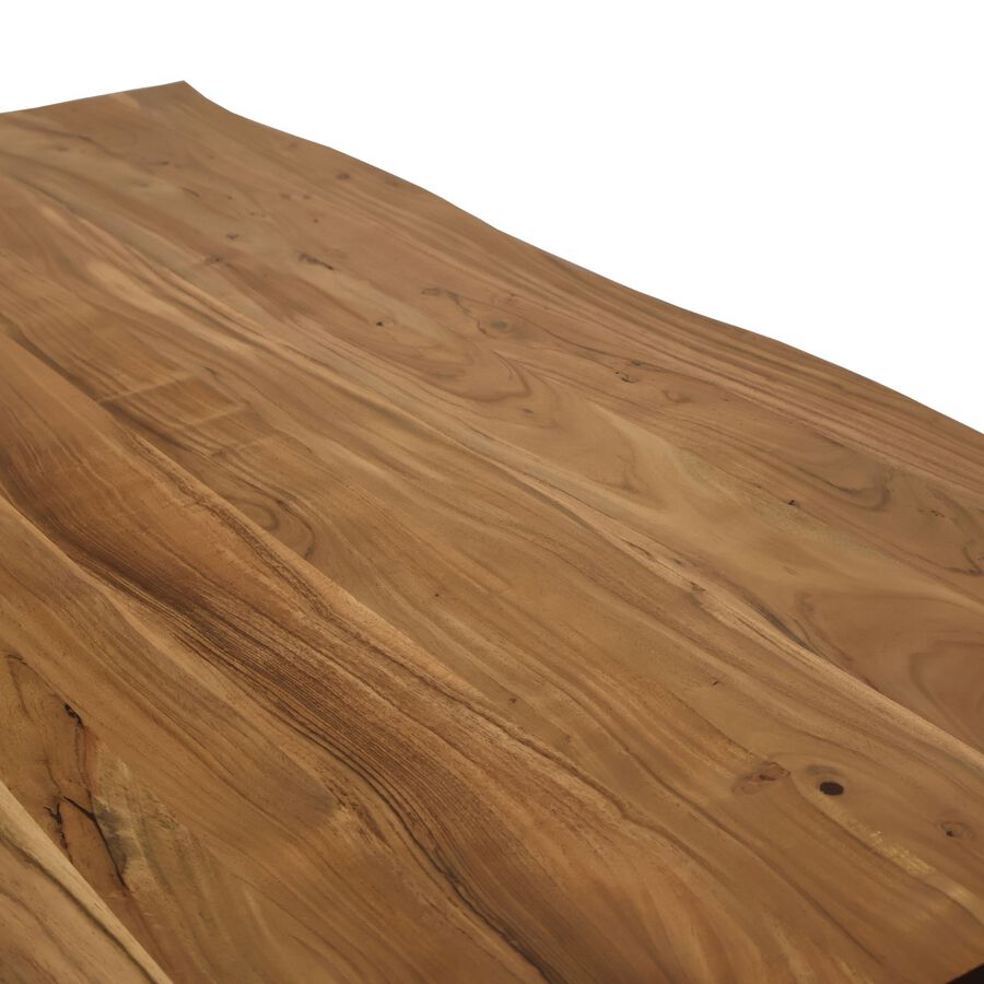 Mesa de comedor de madera acacia Brooklyn 180x90x77cm