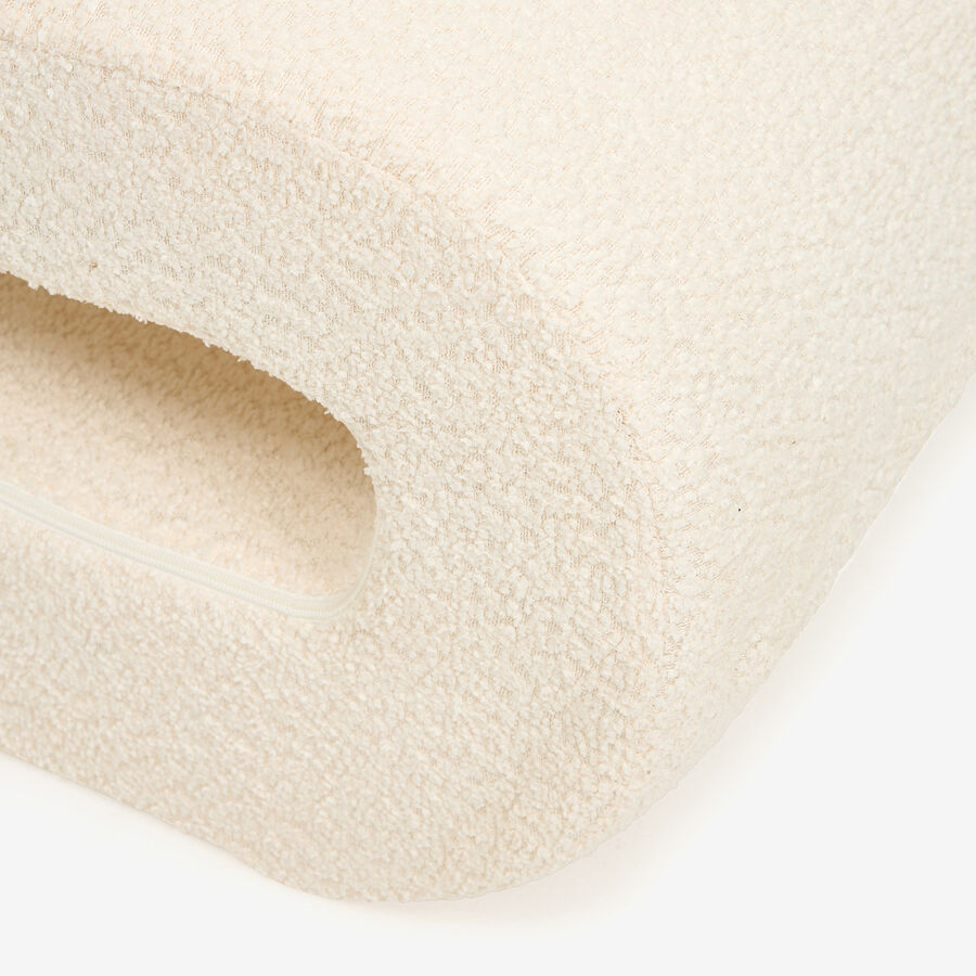 Butaca borreguito beige Ailen 59x86x64cm Clau&Chloe